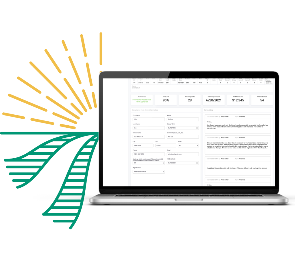 custom database portal